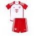 Koszulka piłkarska Bayern Munich Joshua Kimmich #6 Strój Domowy dla dzieci 2023-24 tanio Krótki Rękaw (+ Krótkie spodenki)